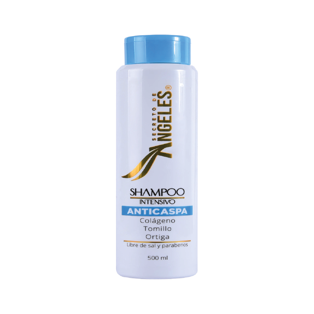 Secreto de Ángeles - Shampoo Intensivo Anticaspa 500 ml (normalizada)