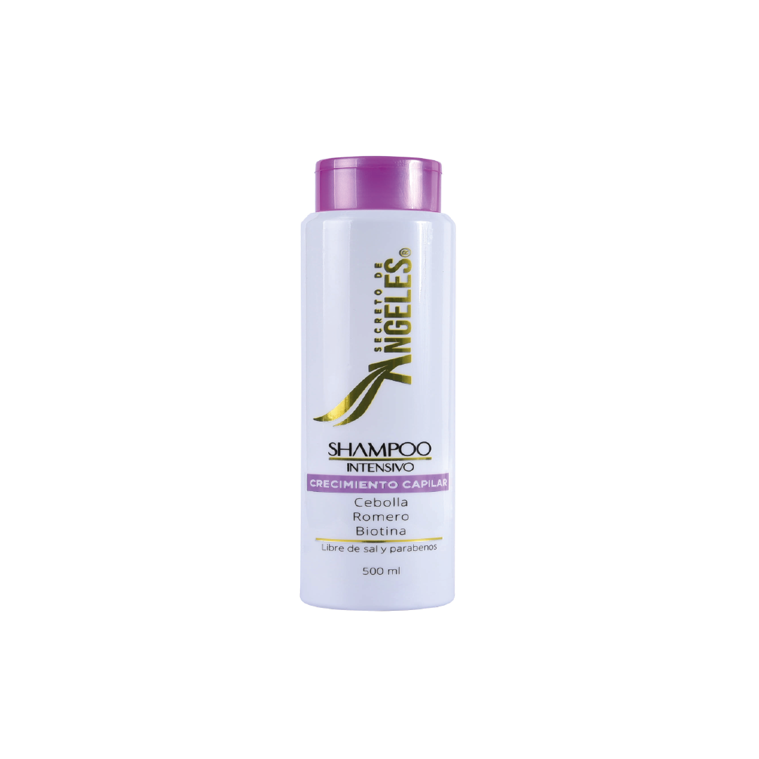 Secreto de Ángeles - Shampoo Intensivo Crecimiento Capilar 500 ml